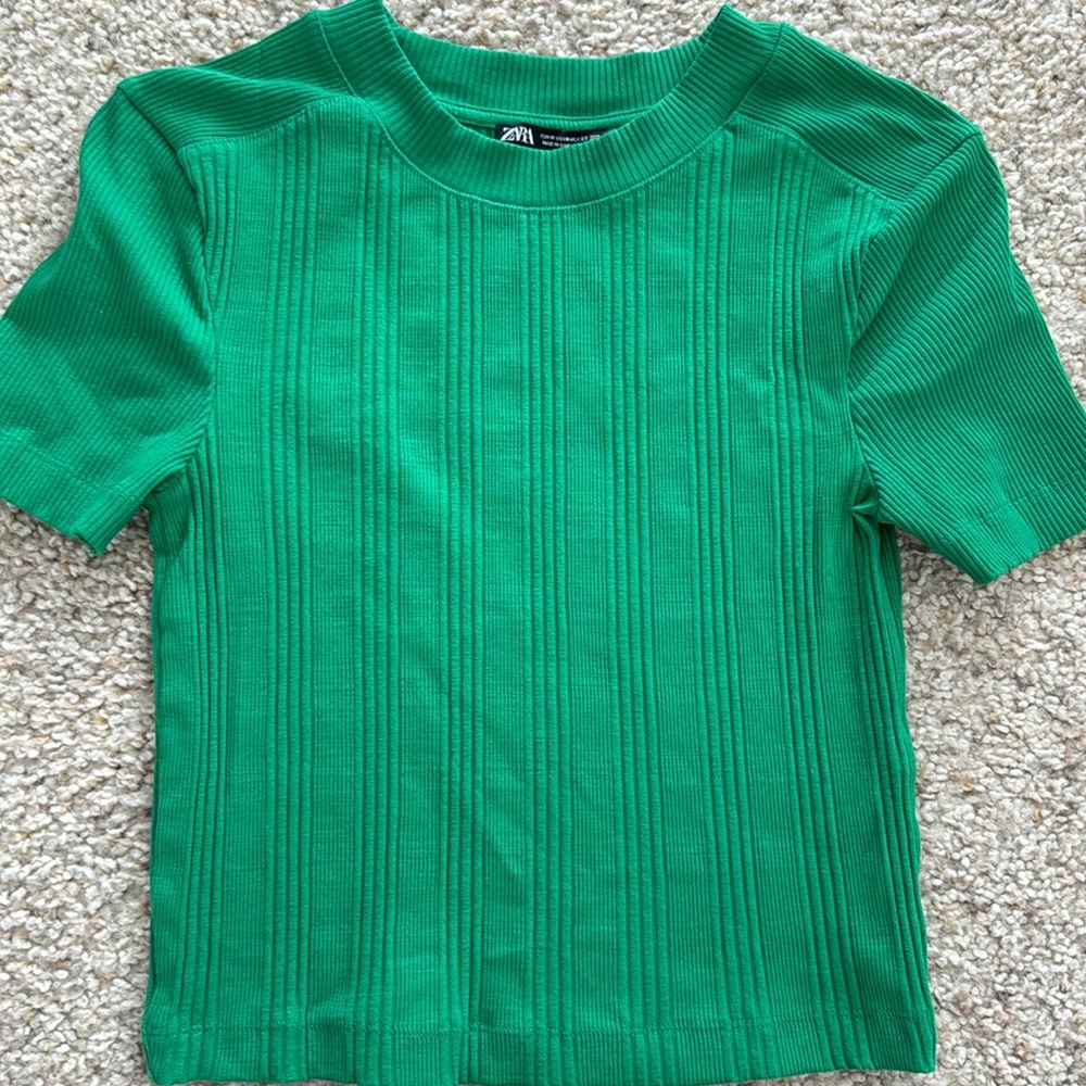 Zara Ribbed Top - Picture 3 of 3